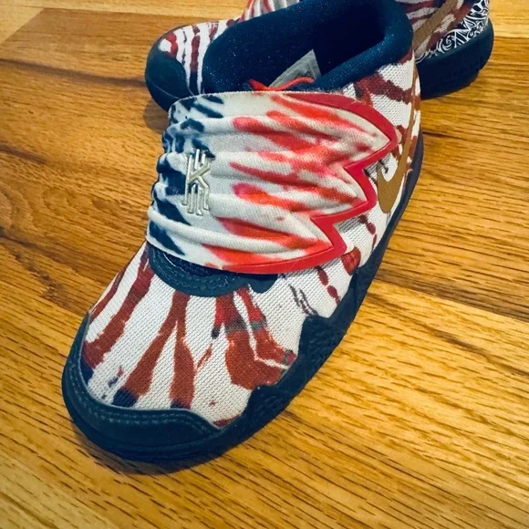 Nike Kyrie Kybrid S2 What The Usa Patriotic Tie-Dye Shoes - Picture 2 of 6